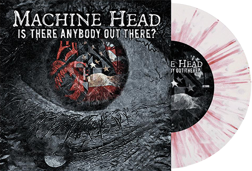 Is There Anybody Out There Red-Blue-Splatter Vinyl
